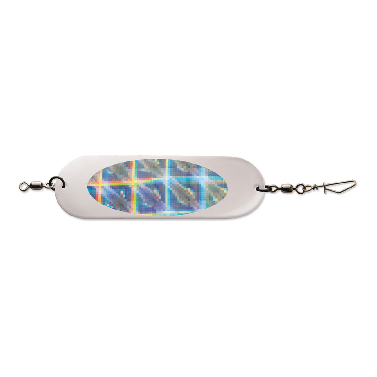 Jensen Herring Dodger 4-1/2 trolling attractor blade, isolated product photo