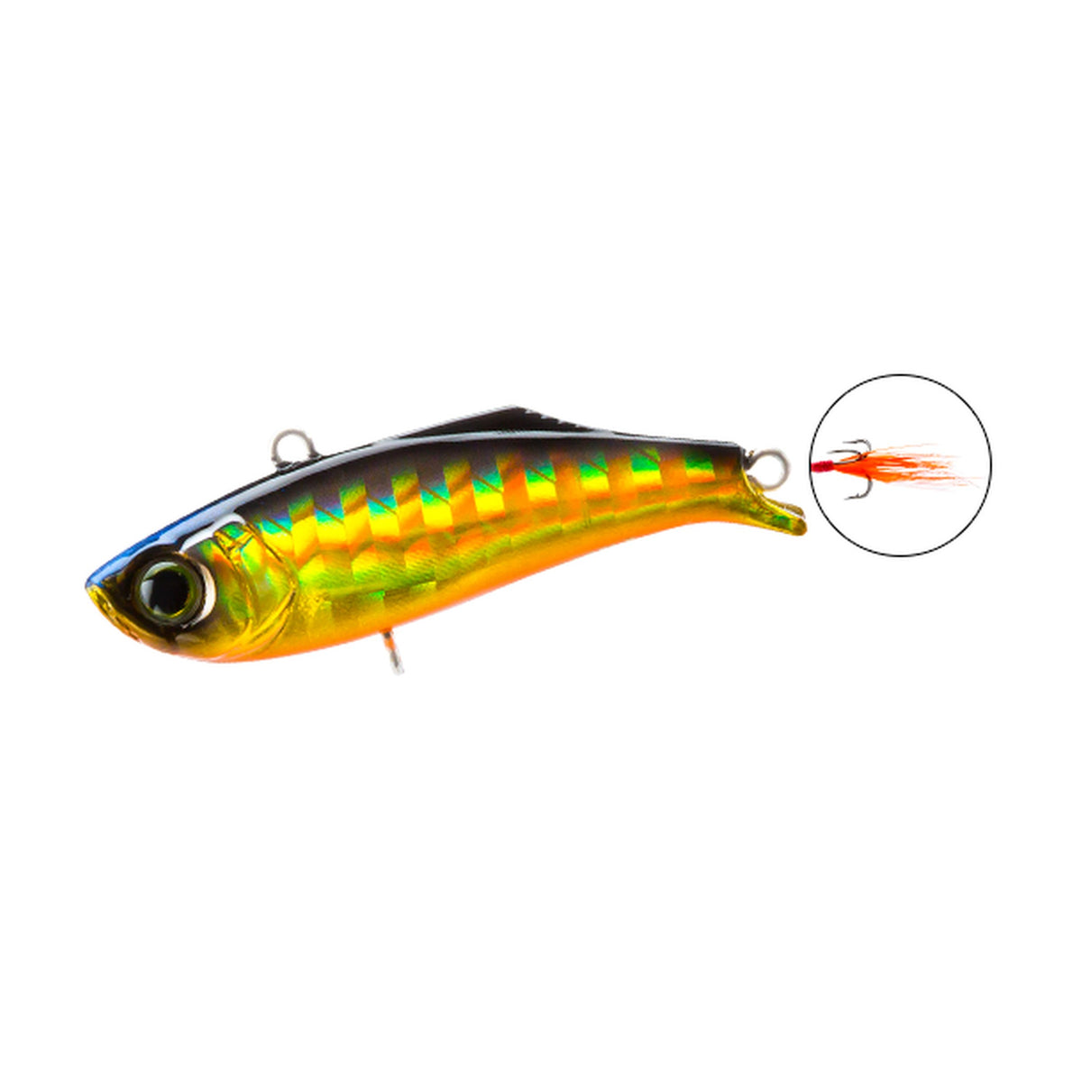 Duel HARDCORE TROUT BOTTOM SKIP 40S - HGBL Gold Black