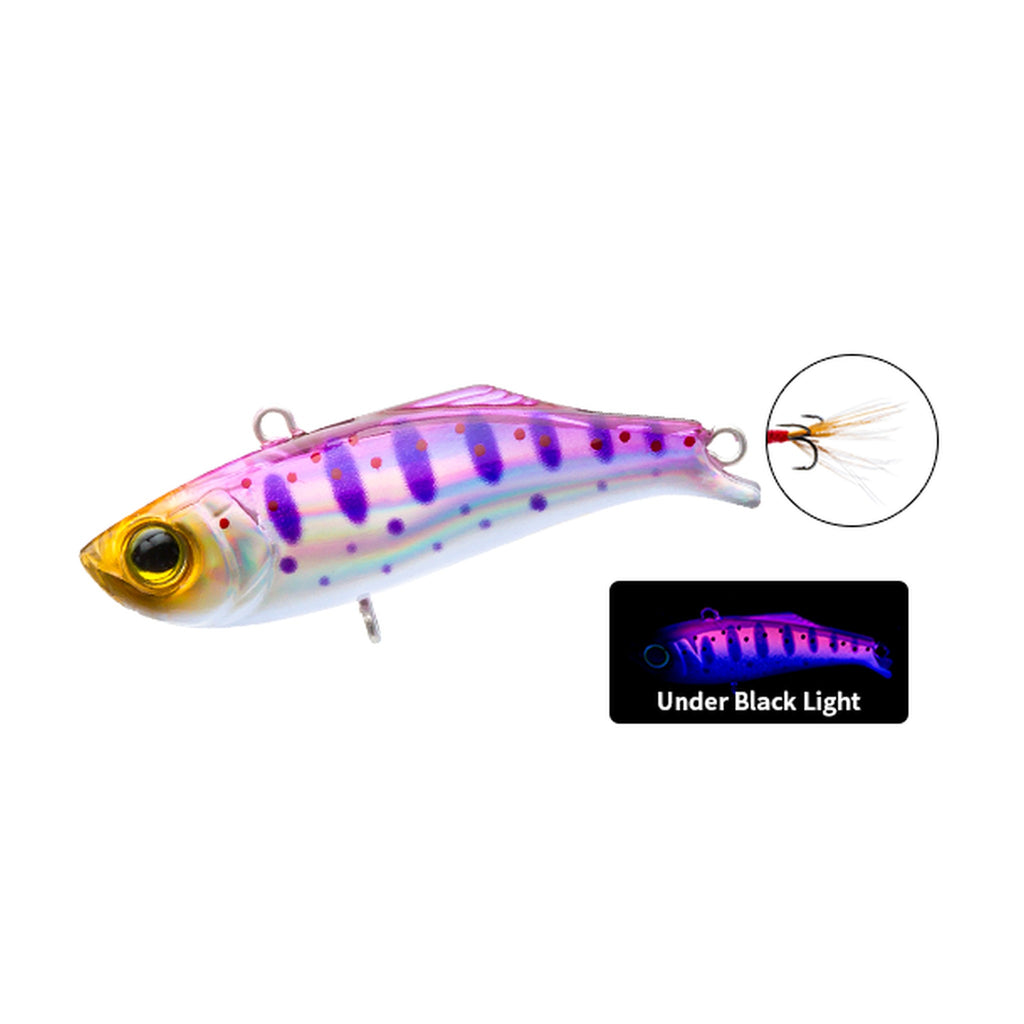 Duel HARDCORE TROUT BOTTOM SKIP 40S - HKVY Fluorescent Purple Trout