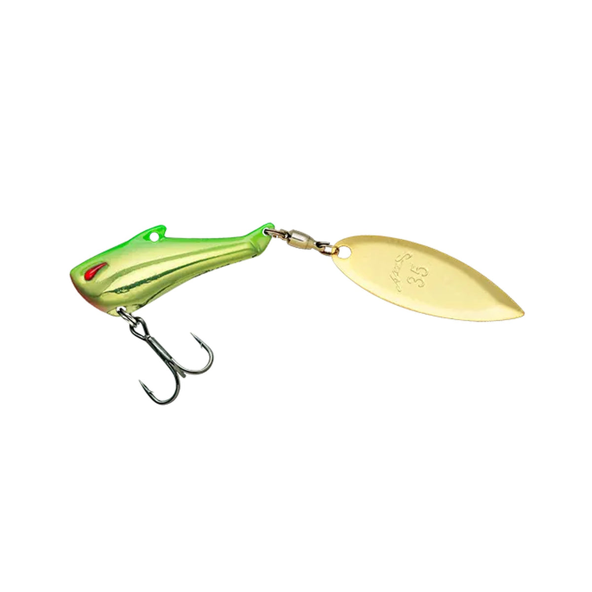 Nories IN THE BAIT/BASS 18g - BR-139 Green Back Yellow Gold