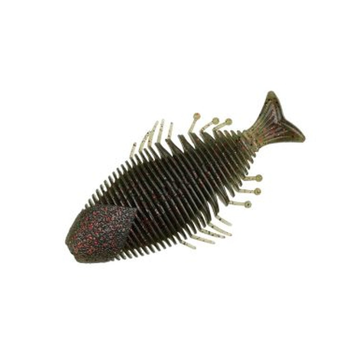 Imakatsu Huddle Gill 3.9in S-69 Watermelon Pepper Red Flake