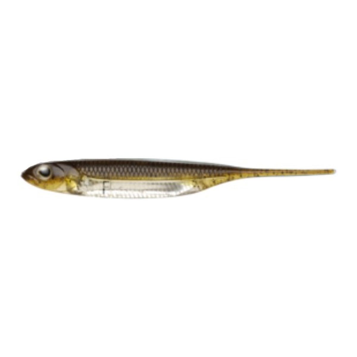 Fish Arrow Flash-J 3in FECO #F01 F Green Pumpkin / Silver