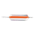 Jensen Trout & Kokanee Dodger trolling attractor blade, isolated product photo