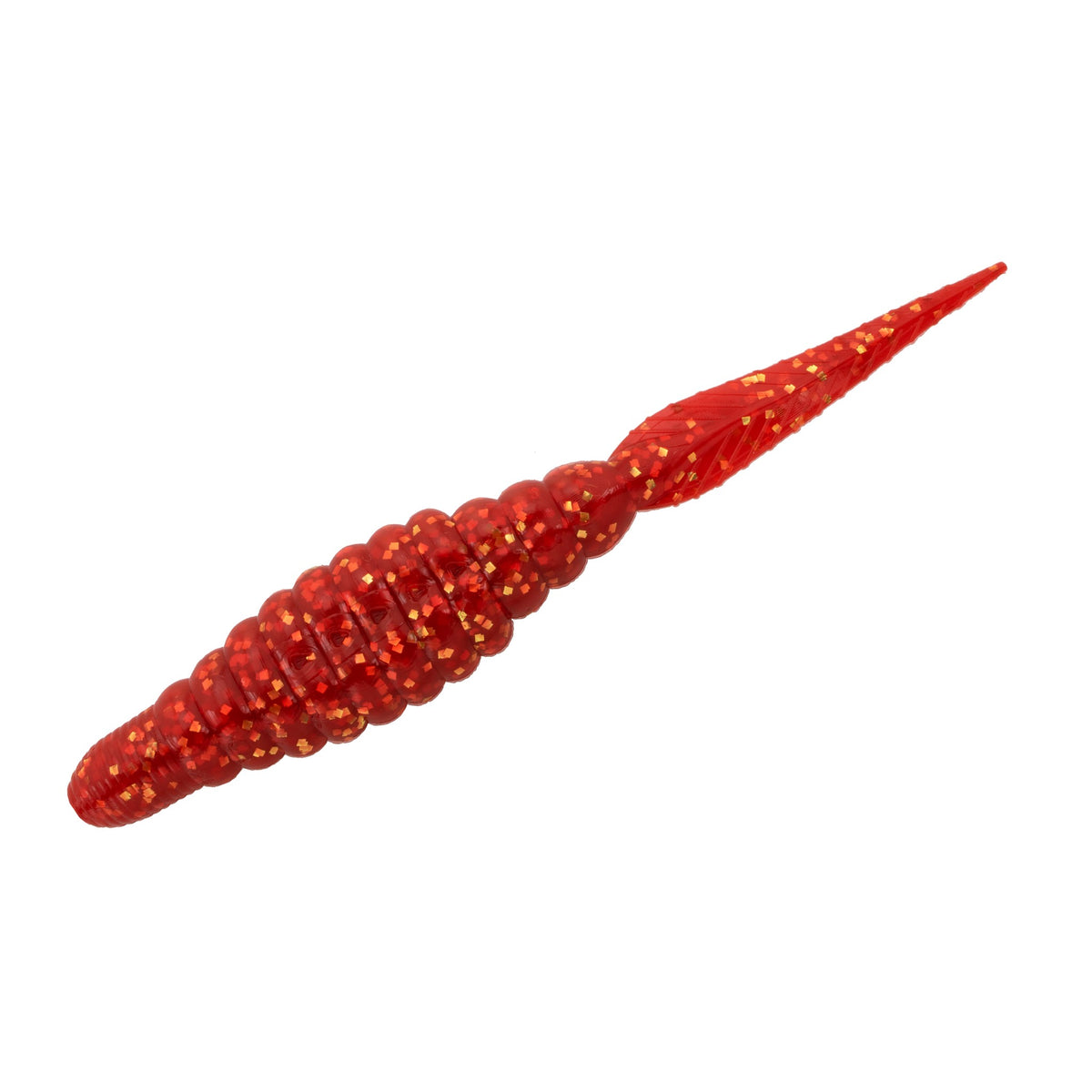 Bait Breath Flat Pin Tail 4.5 - S117 Red/Gold