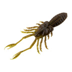 Bait Breath eX-Rider Shrimp 4.8 - #931 Green Pumpkin/Chartreuse