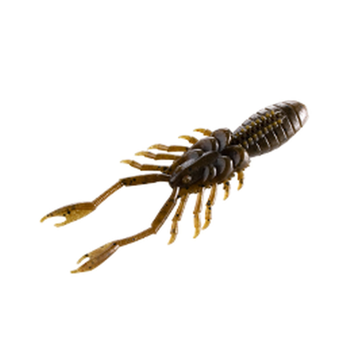 Bait Breath eX-Rider Shrimp Jr. Finesse 3.5 - #120 Green Pumpkin Seed
