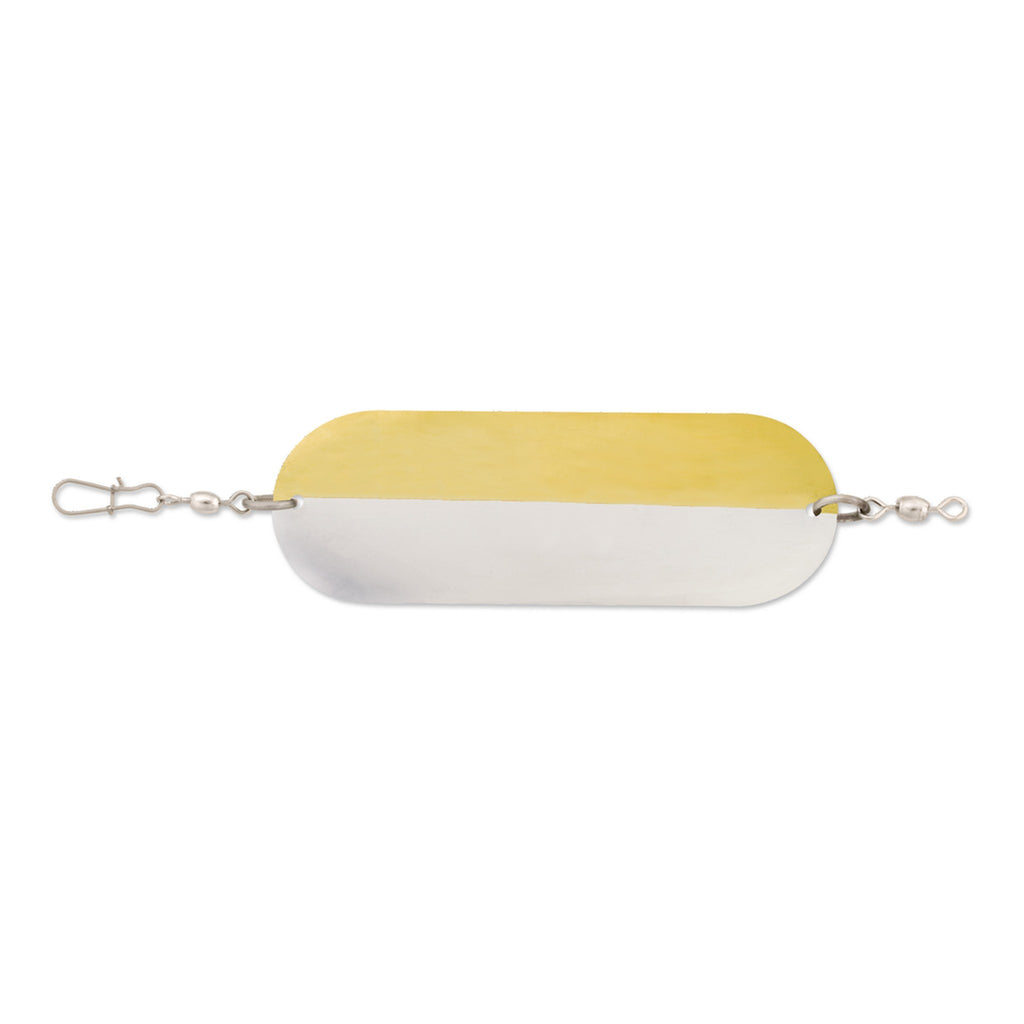Jensen Jensen Dodger 4-5/8 trolling attractor blade, isolated product photo