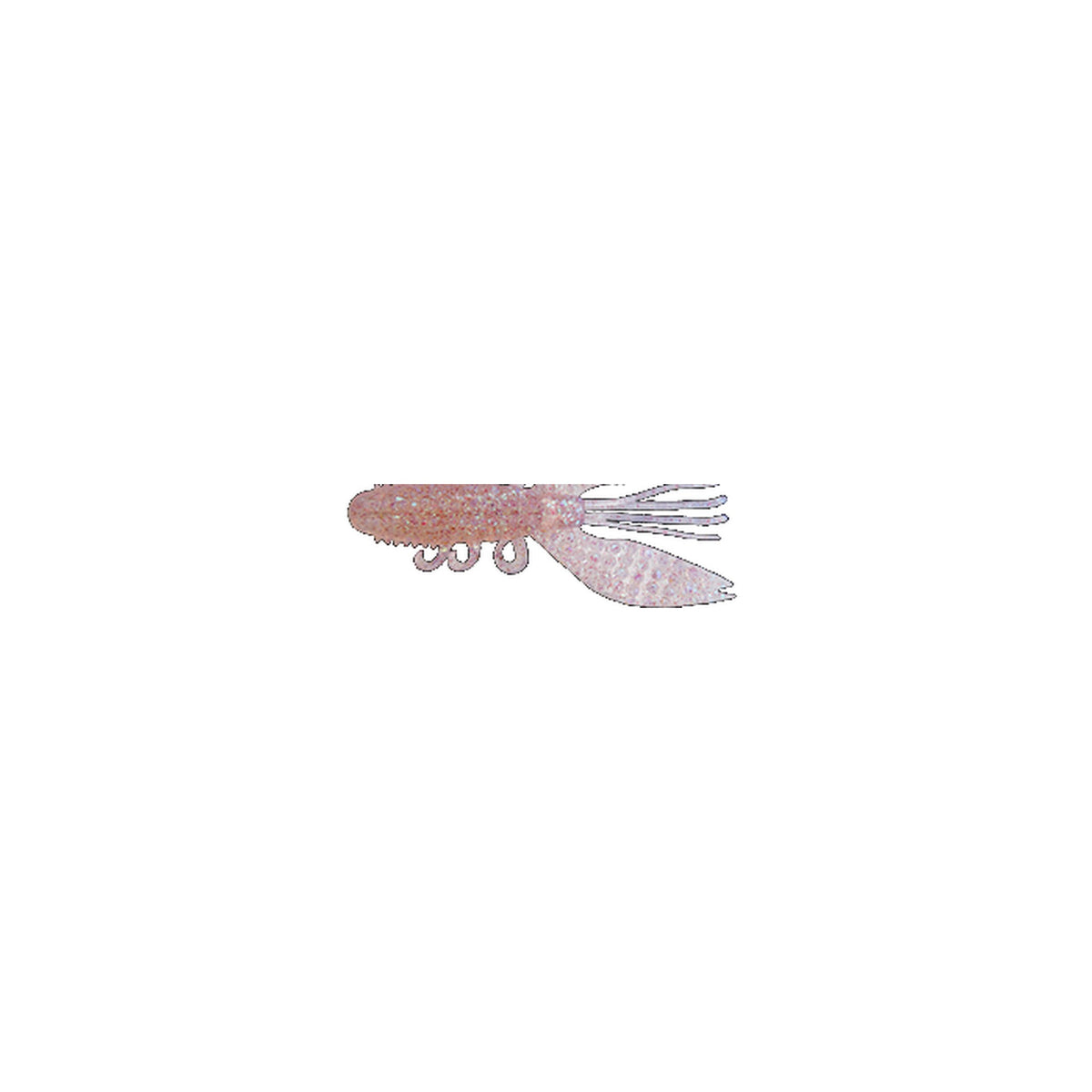 PRO'S ONE Spiny Craw 3.5in #05 Keimura Clear Hologram