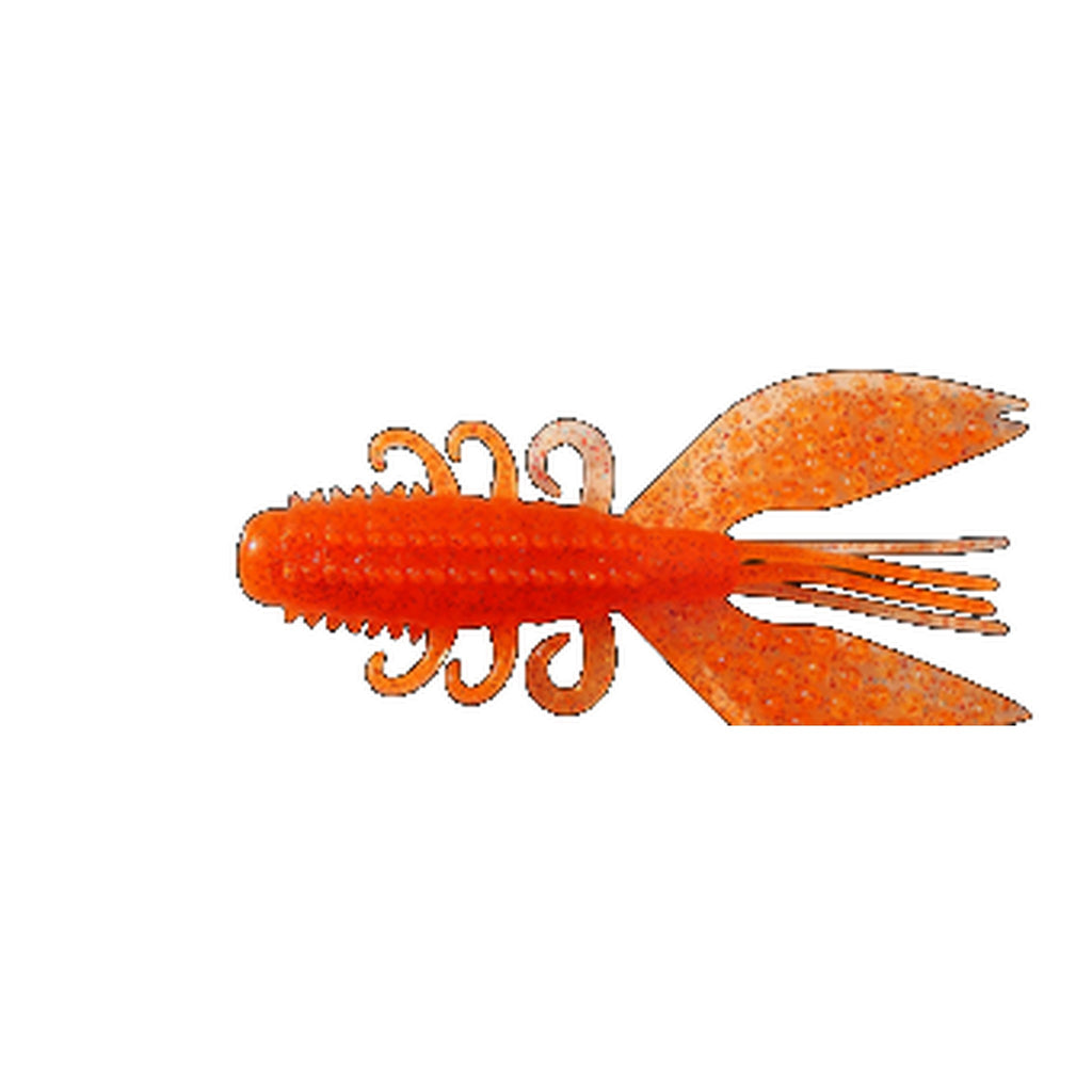 PRO'S ONE Spiny Craw 3.5in #09 Grouper Orange