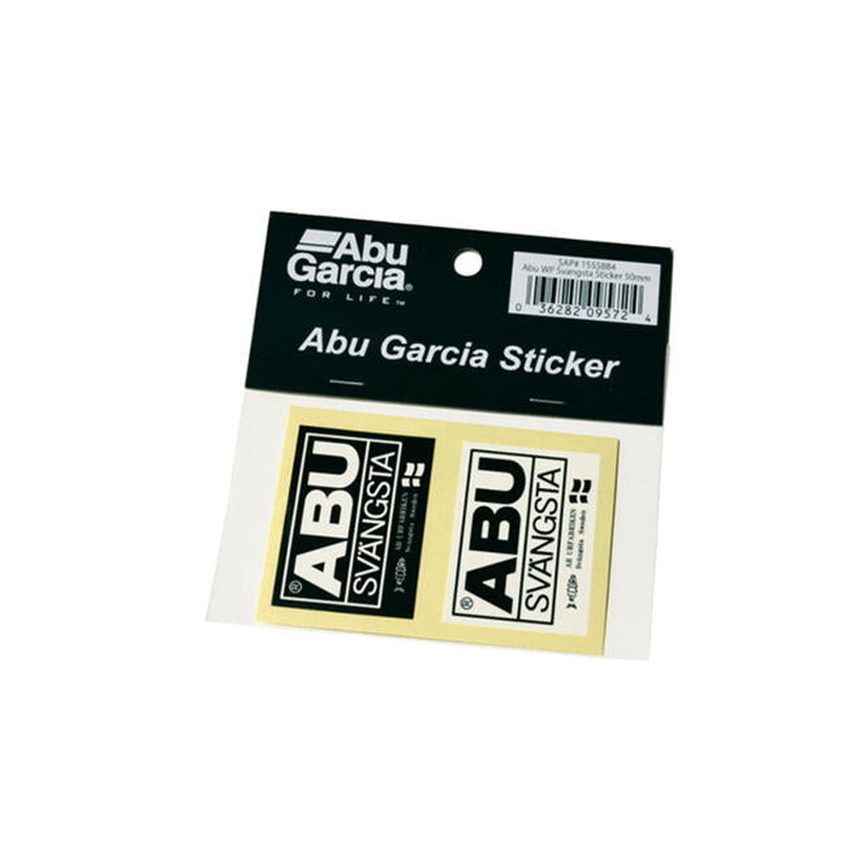 Abu Garcia ABU Waterproof Svangsta Sticker 50mm Black & White