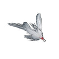 Ryugi HFP046 Feathered Pierce Treble WH