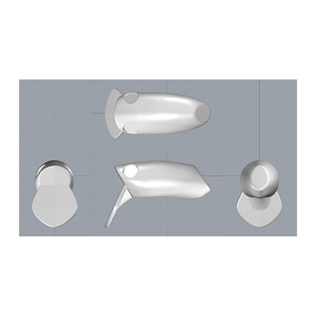 Mukai Fishing Pera in Clear — official Mukai Fishing product photo