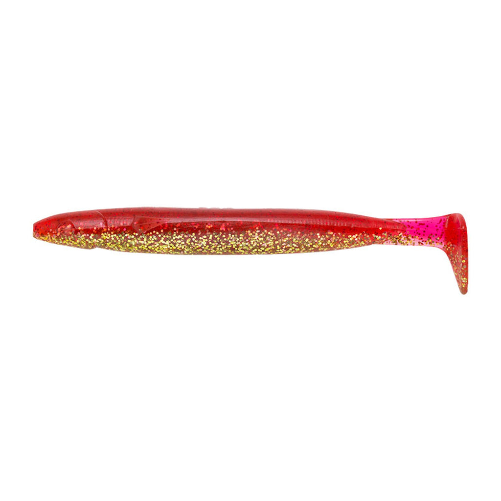Ecogear Power Shad 4 in 365 Red Gold — official product photo