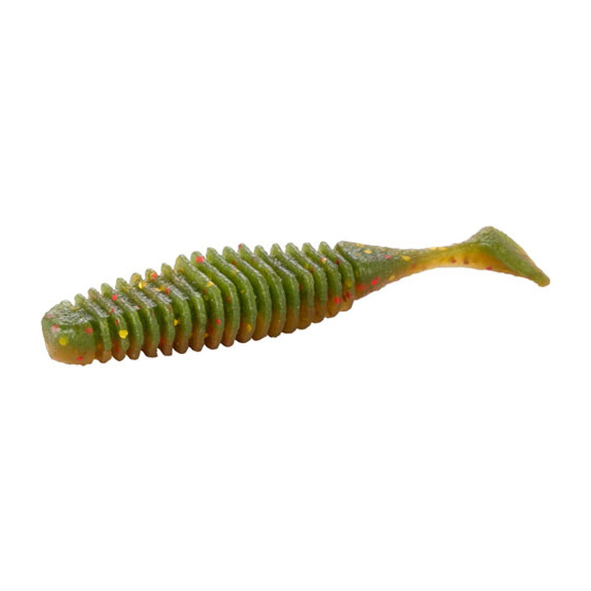 Berkley PowerBait MaxScent Pulse Tail 3 in Camo — official product photo