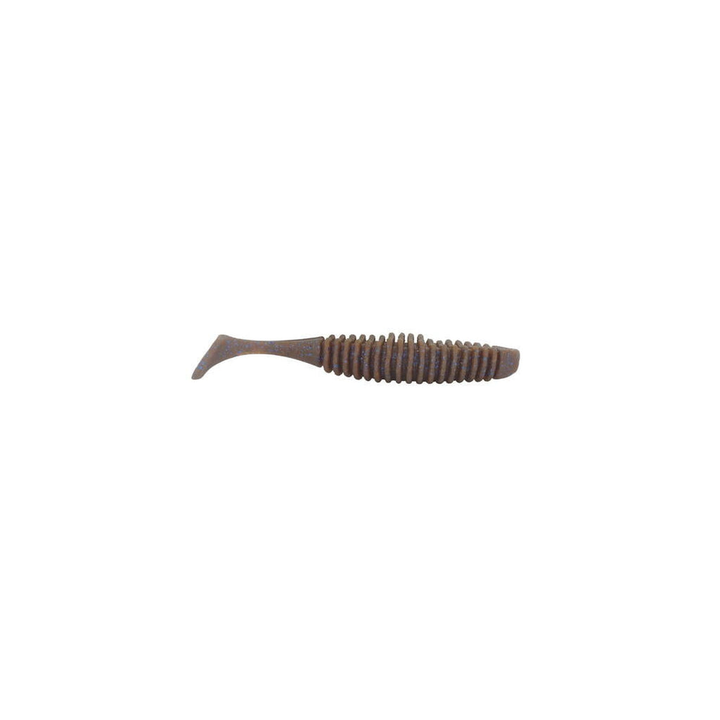 Berkley PowerBait MaxScent Pulse Tail 4.2 - SCPBF Scuppernong Blue Fleck