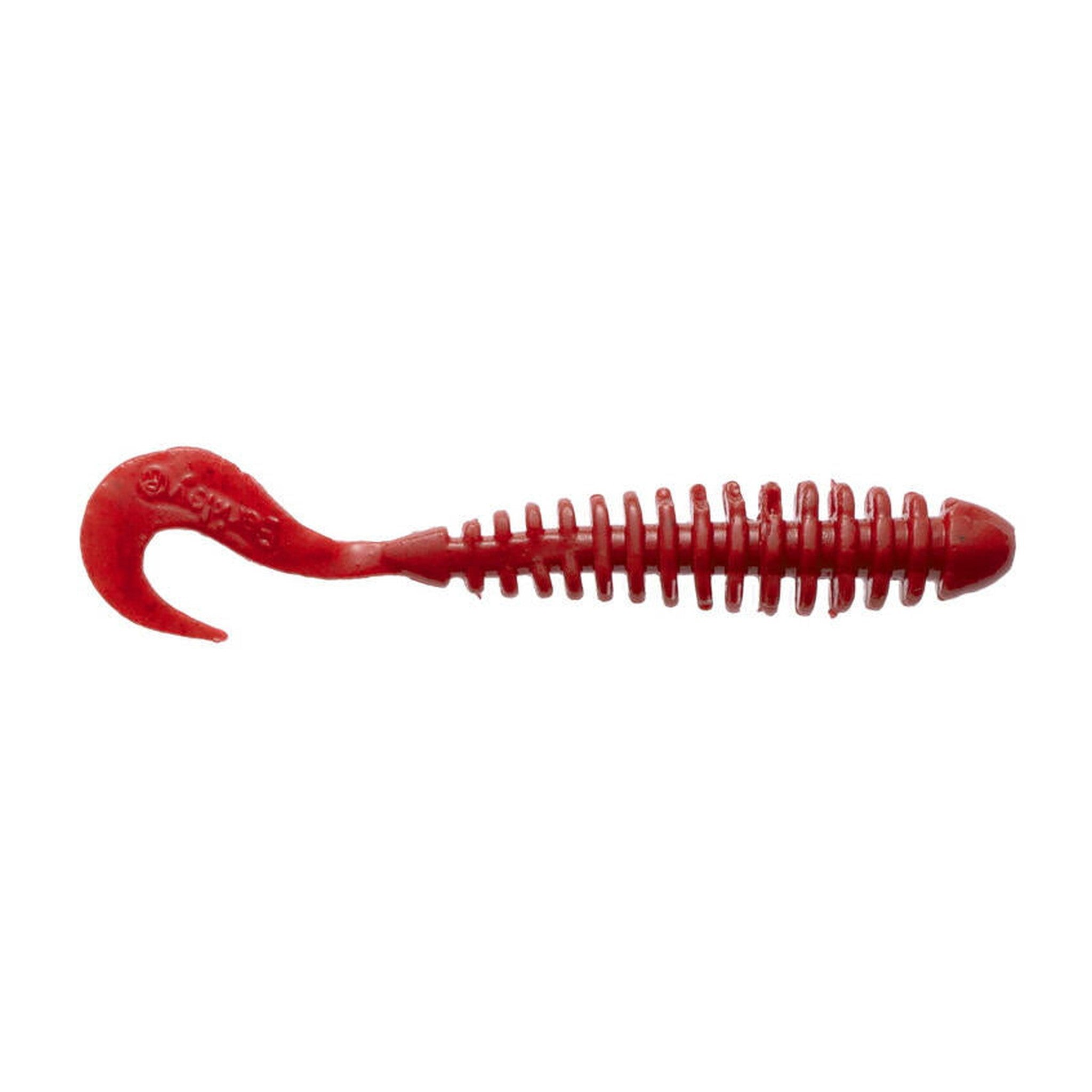 Berkley Gulp! Saltwater PulseWorm 3.2inch in Red — official Berkley product photo