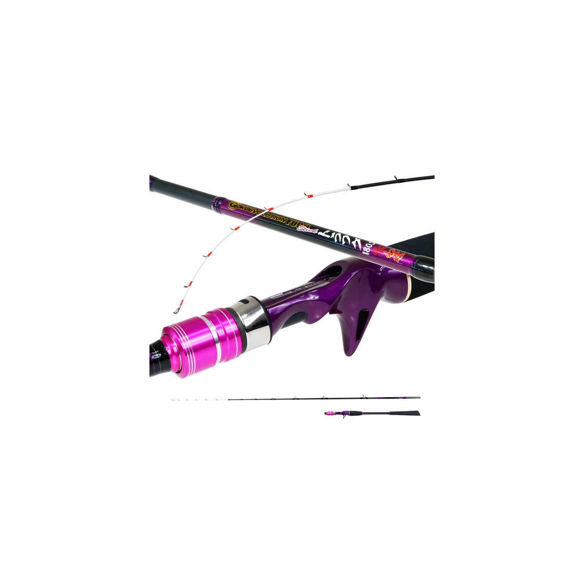 Pure Tech Gokuevolution FUGU Stick トラフグ 180S 喰わせ - boat rod