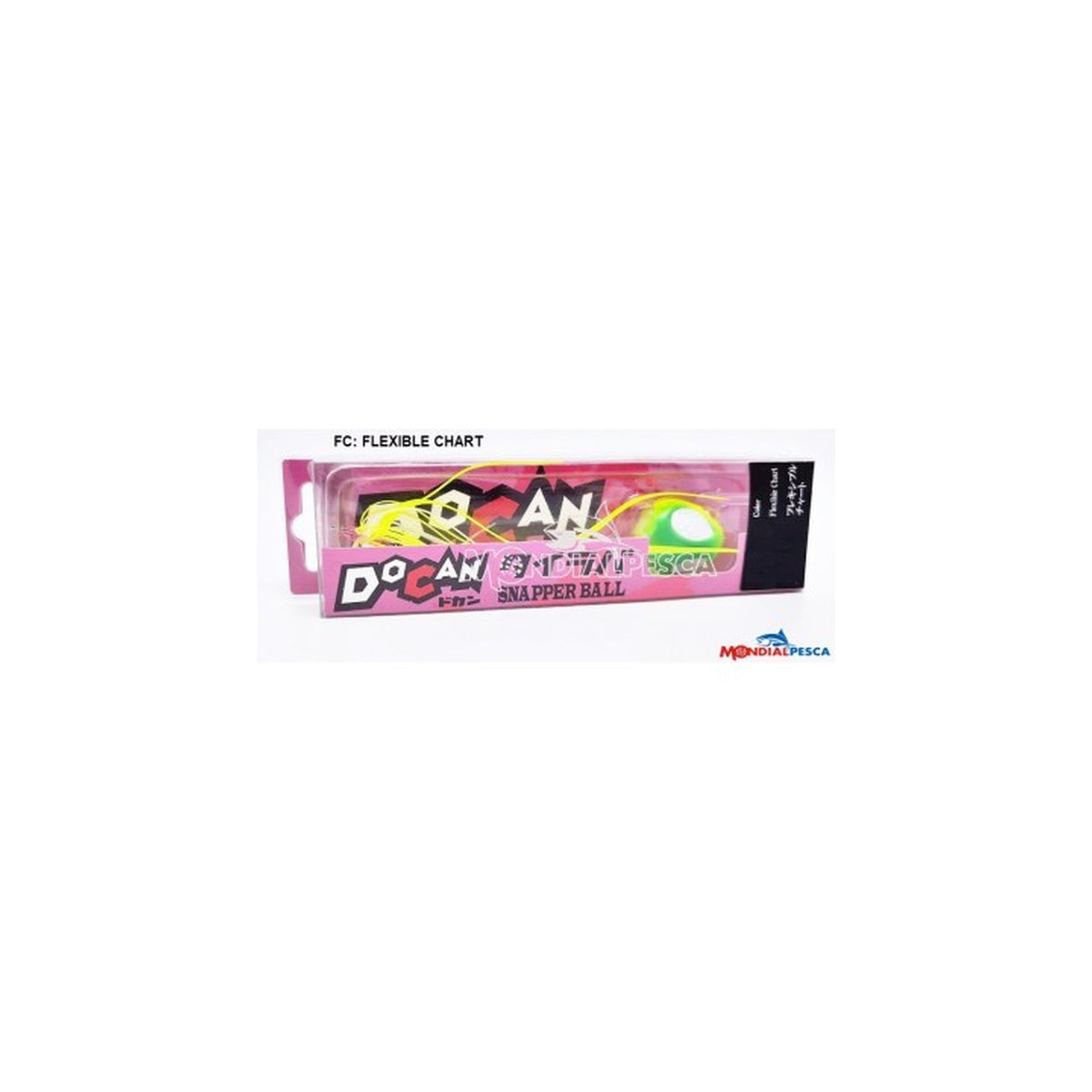 Rapala Docan Snapper Ball Necktie Regular Flexible Chart