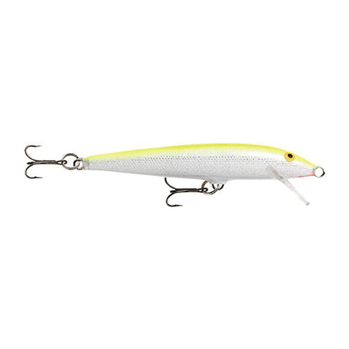 Rapala Original Floater F5 in SFC - Silver Fluorescent Chartreuse — official Rapala product photo