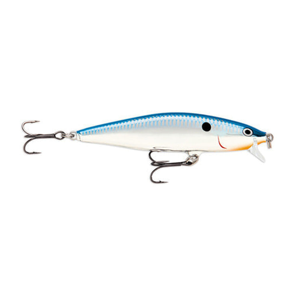 Rapala Flat Rap FLR10 in SB - Silver Blue — official Rapala product photo