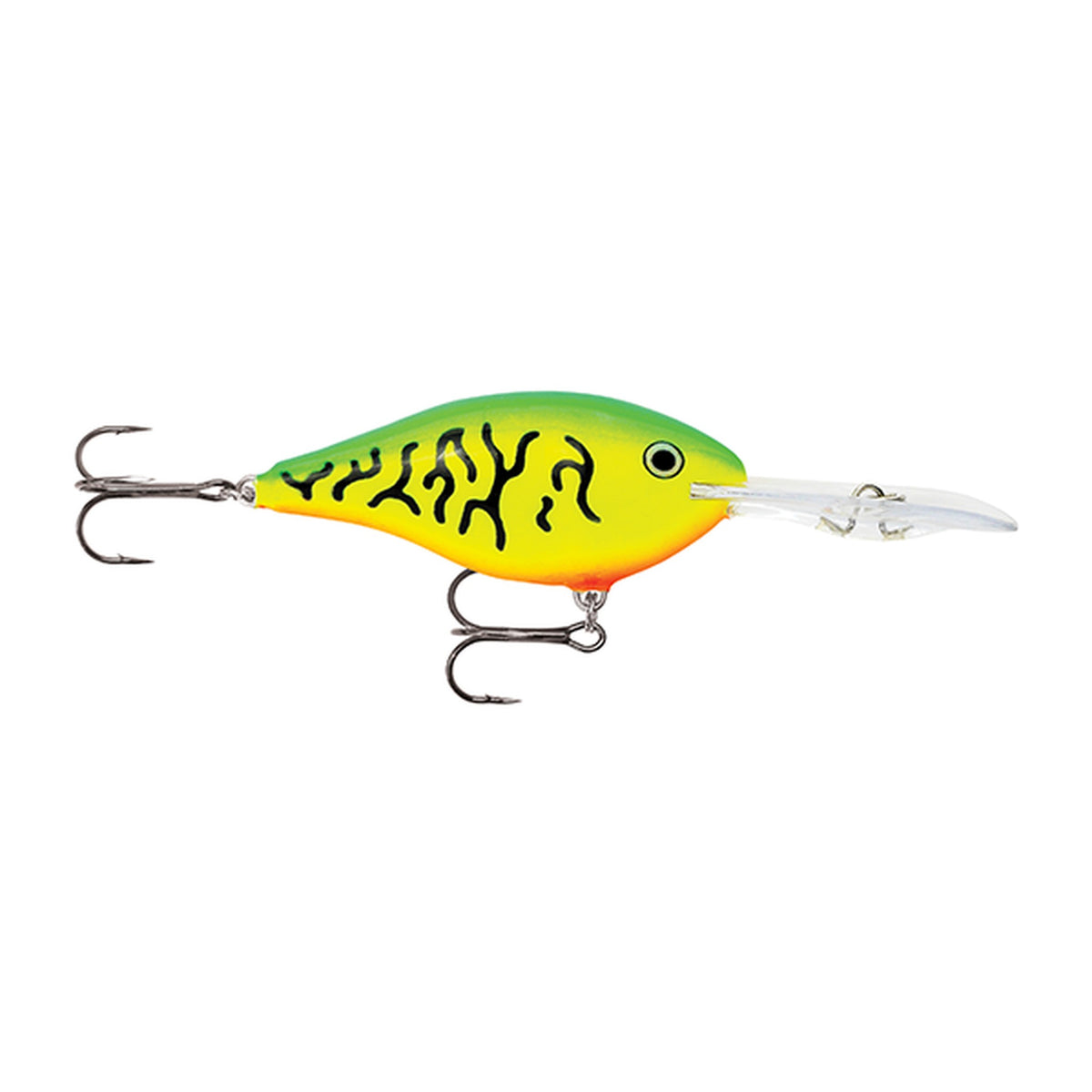 Rapala Risto Rap RR7 in FT - Fire Tiger — official Rapala product photo