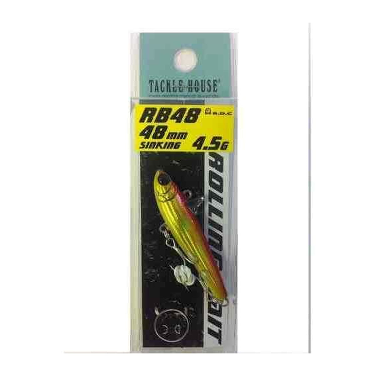 Tackle House Rolling Bait RB48 in No4 HG Gold Red — official product photo