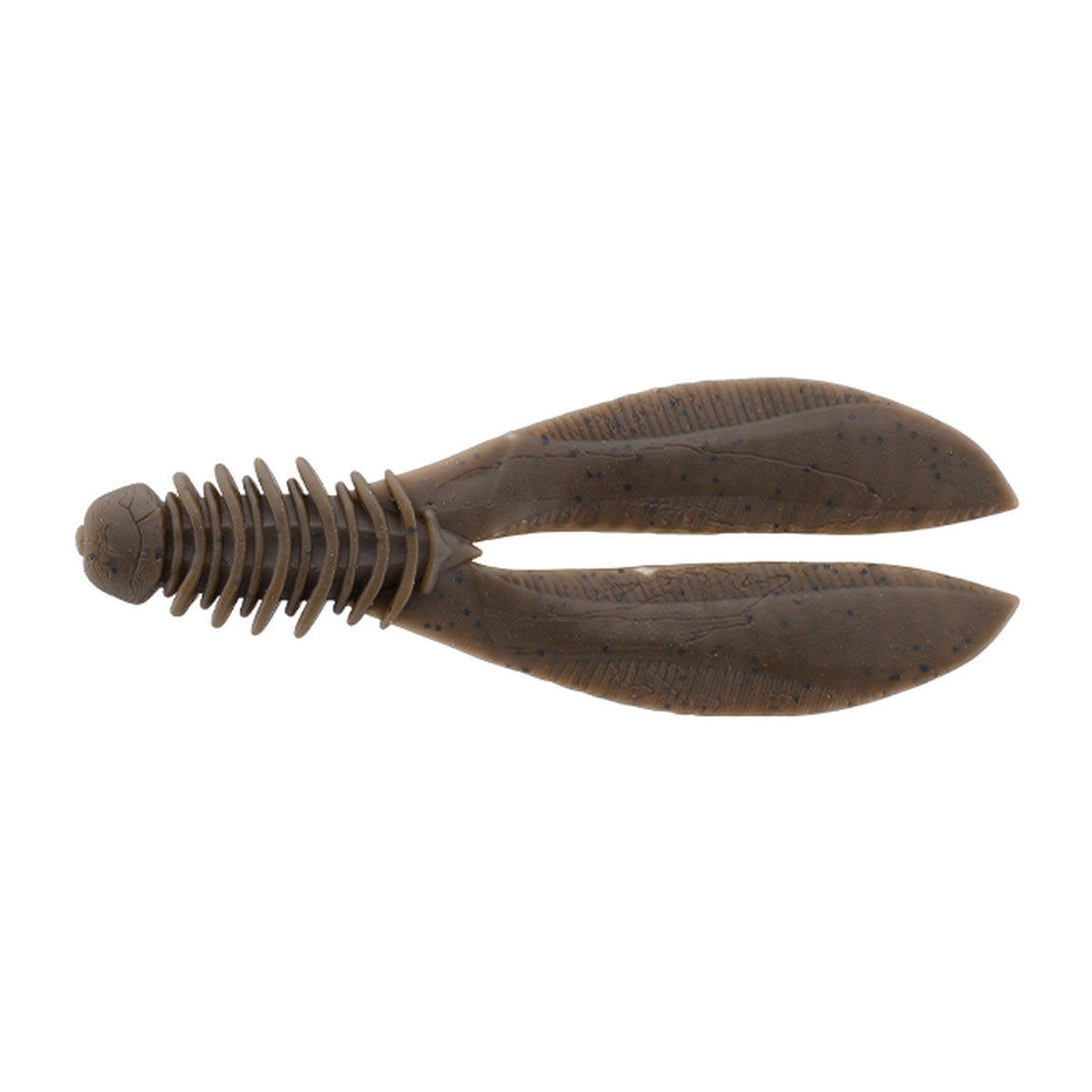 Jackall Ribbing Bunny 3.8 Elastomer in Green Pumpkin — official Jackall product photo