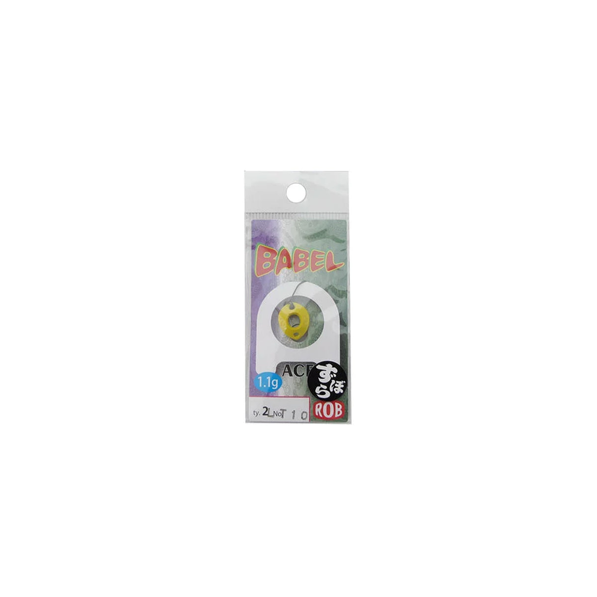 Rob Lure Babel Ace 1.1g in #1 Edamame Glow — official Rob Lure product photo