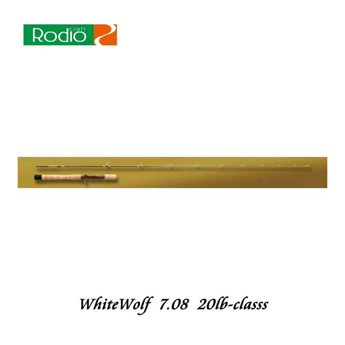 Rodio Craft 9999 White Wolf 7.08 20lb class