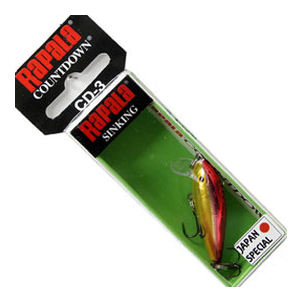 Rapala CountDown CD3 J-GR Red Gold Akakin