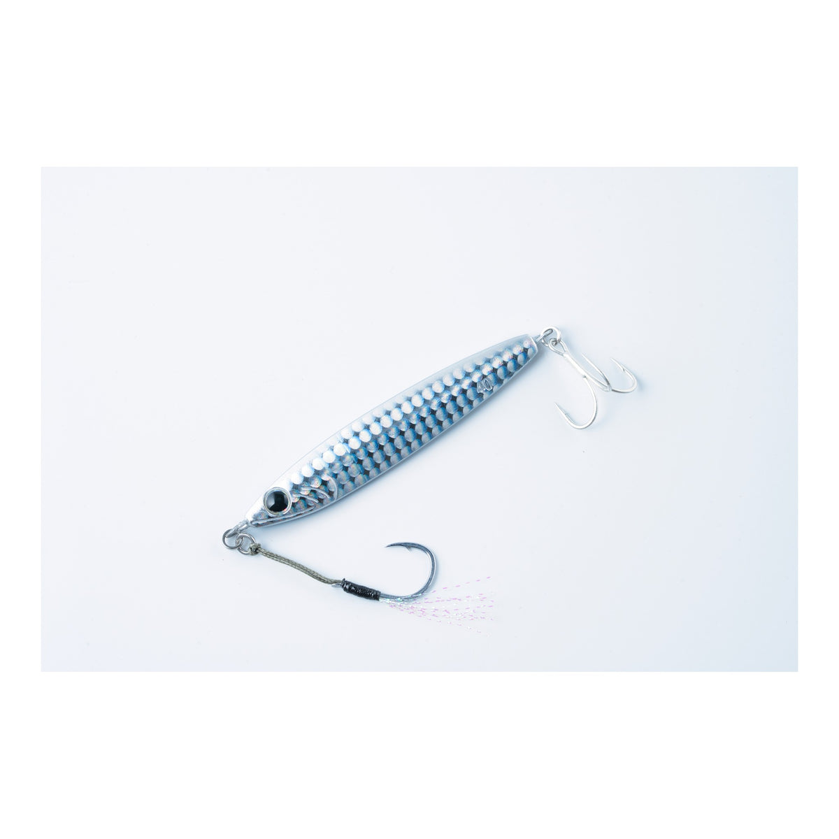 Zeake R-SARDINE 60g metal jig, Hagare Silver (RS001)