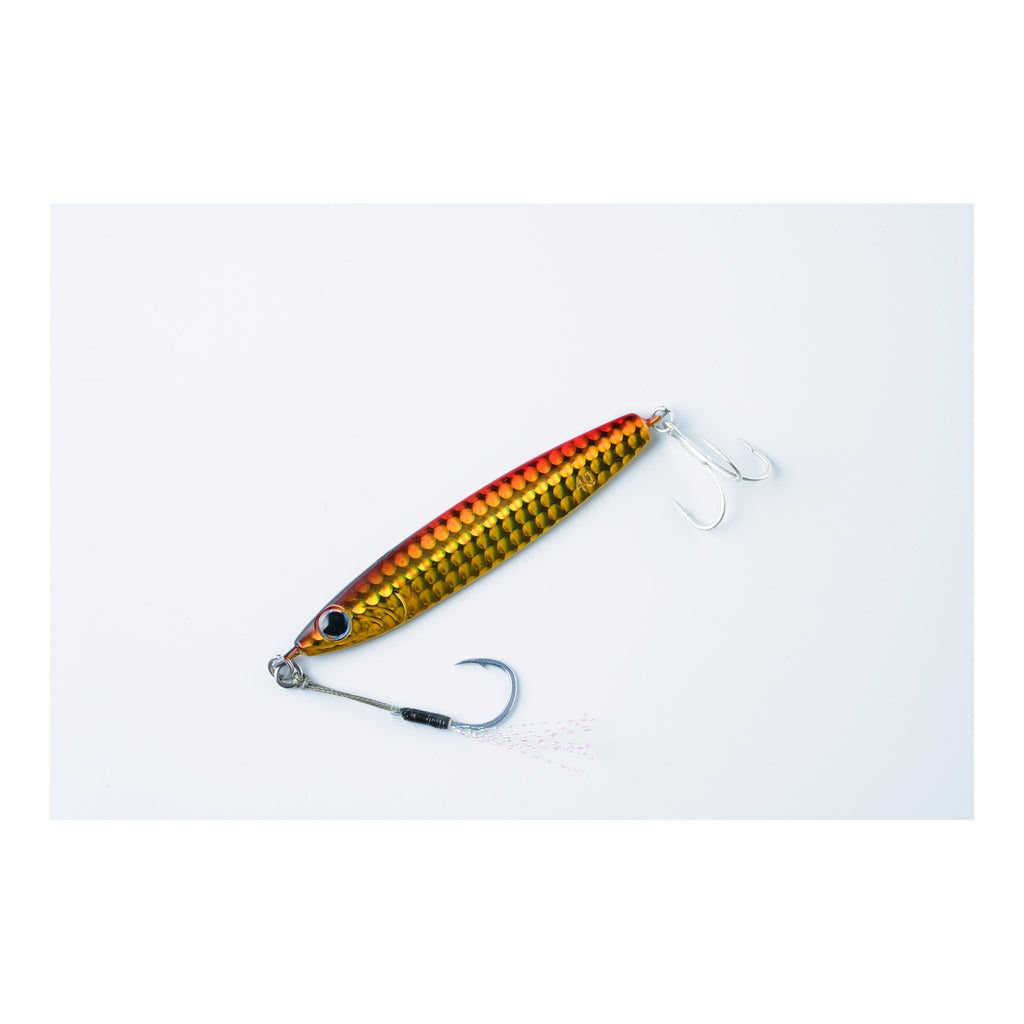 Zeake R-SARDINE 60g metal jig, Hagare Aka Kin (RS006)