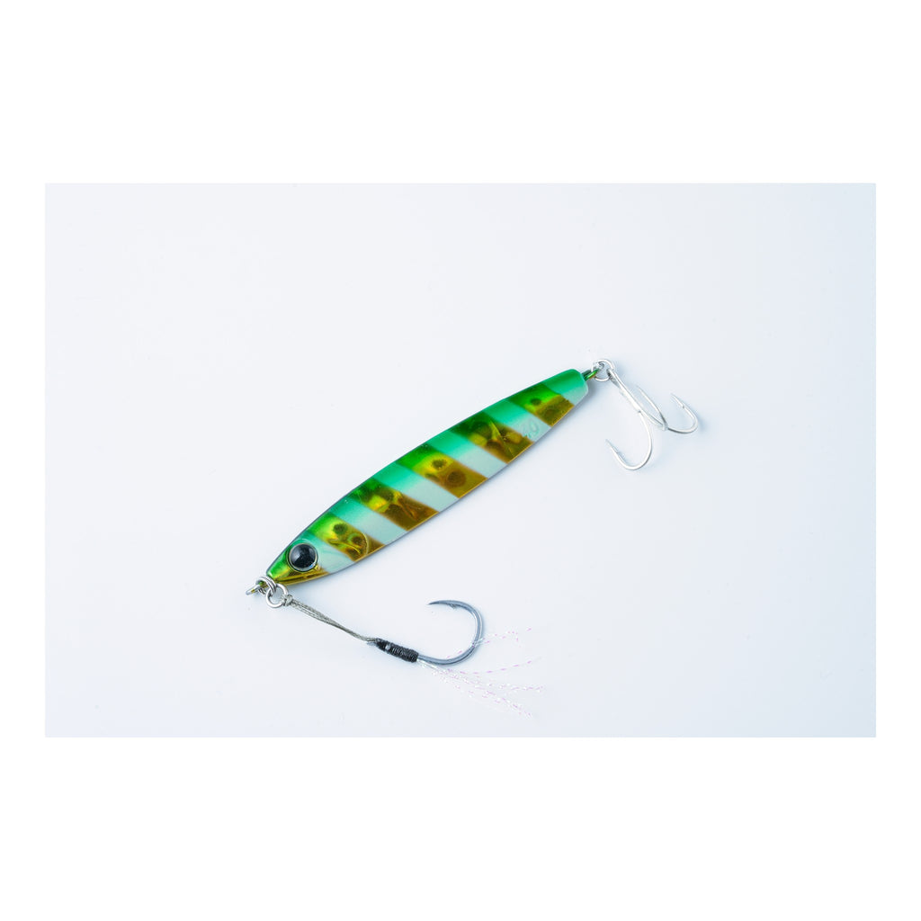 Zeake R-SARDINE 60g metal jig, ZG Green Gold (RS010)