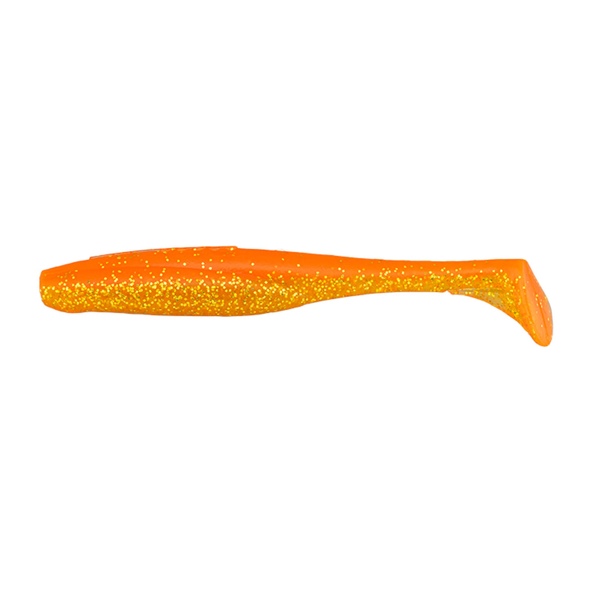 Jackall Sabull Sensy Shad 4.0 in Orange Gold — official product photo