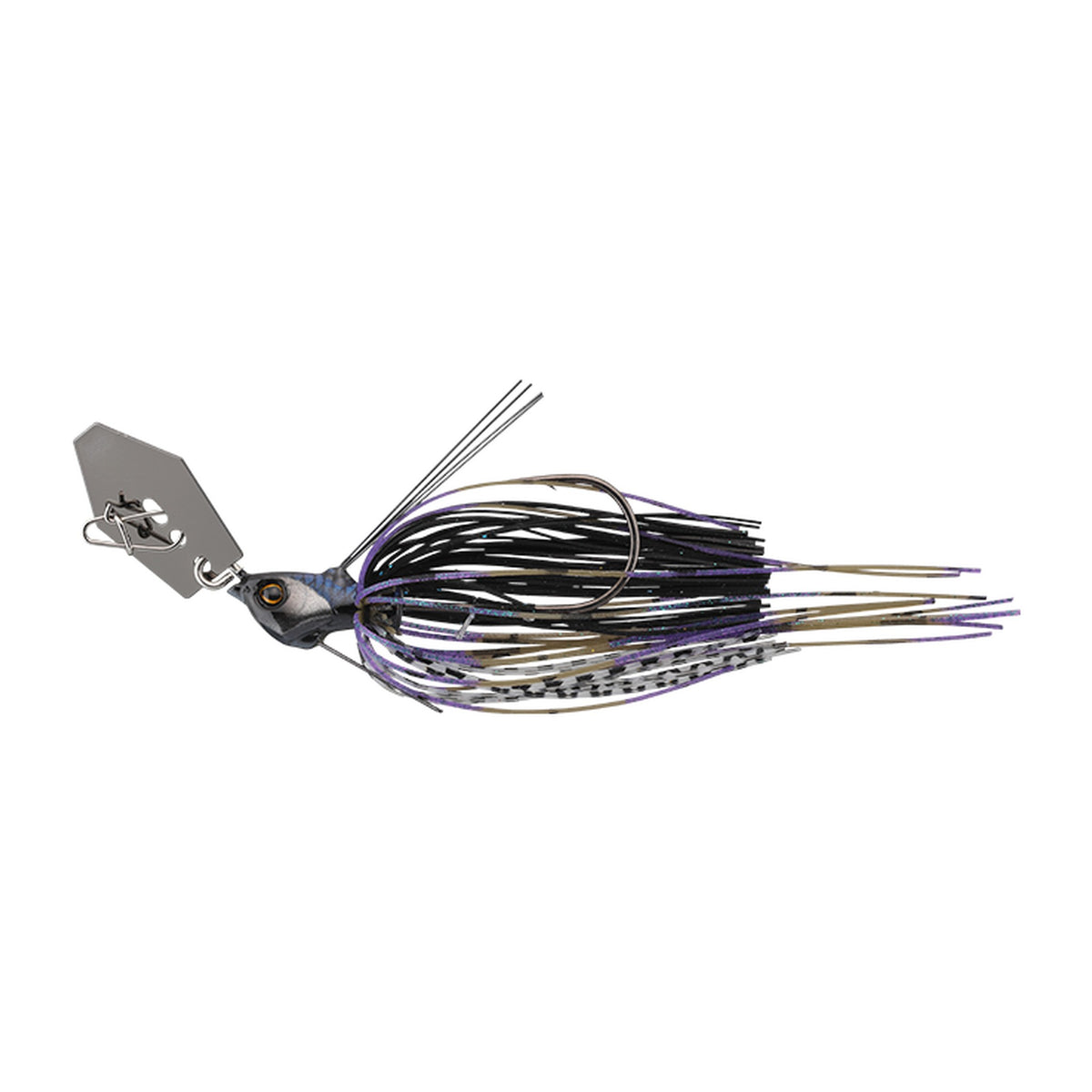 Jackall Super BREAK BLADE Fine 1/8oz in Silhouette Black — official Jackall product photo