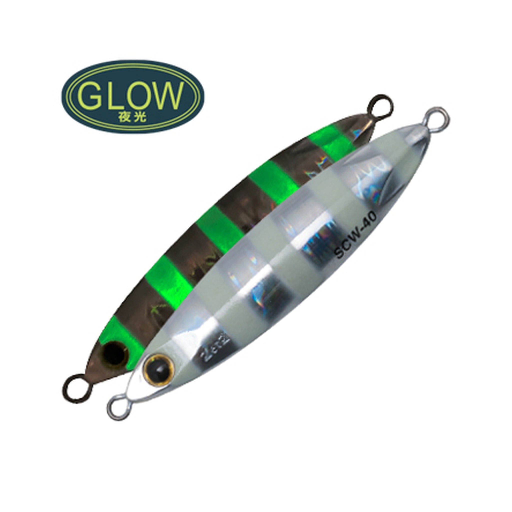 Palms Slow Blatt Cast Wide 40g - MG-530 Zebra Glow