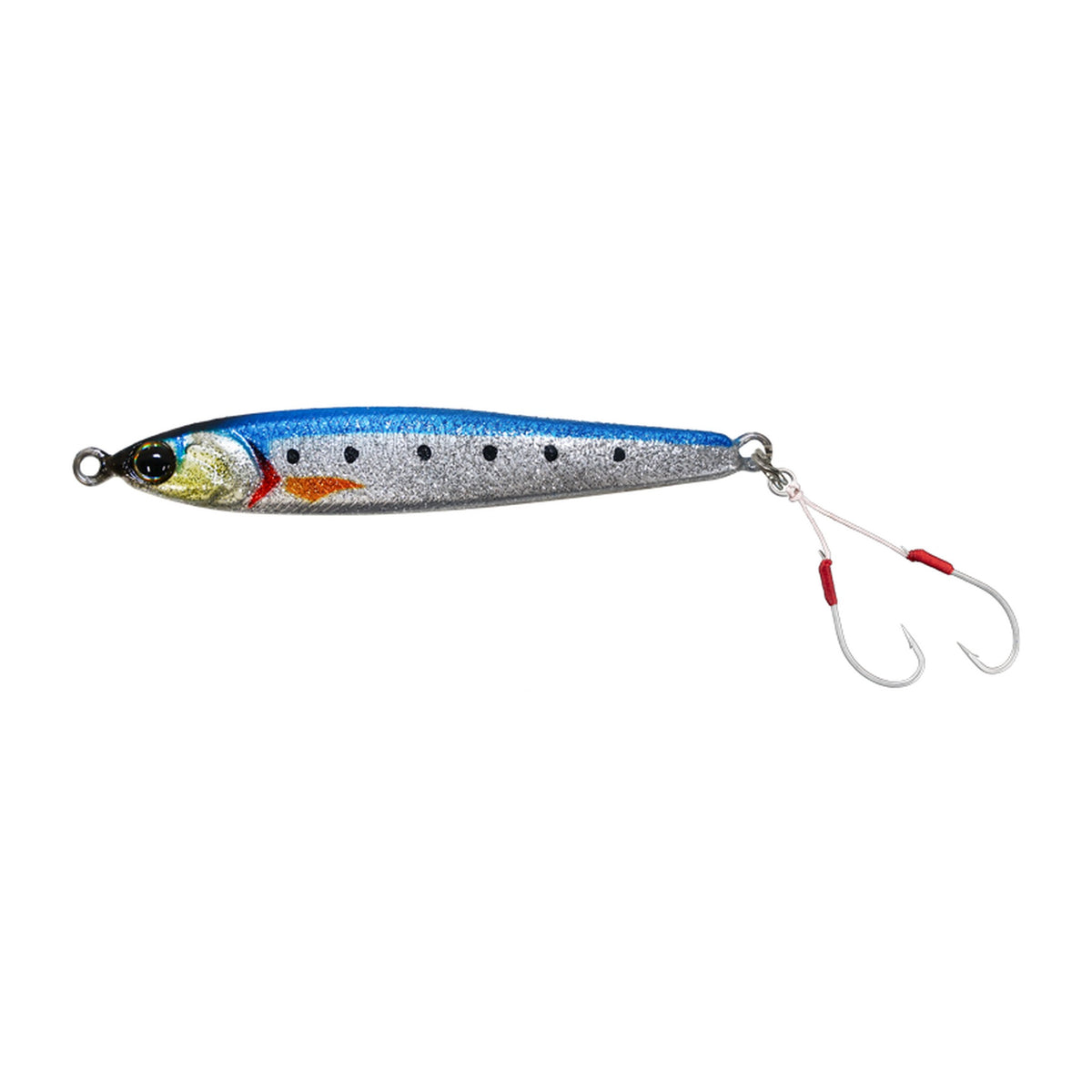 Jackall Seabass Anchovy Metal 60g in Glitter Sardine — official product photo