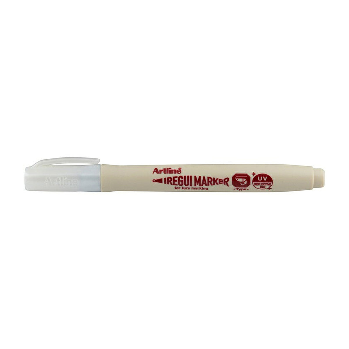 Shachihata Iregui Marker in Shrimp / Keimura Clear — official product photo