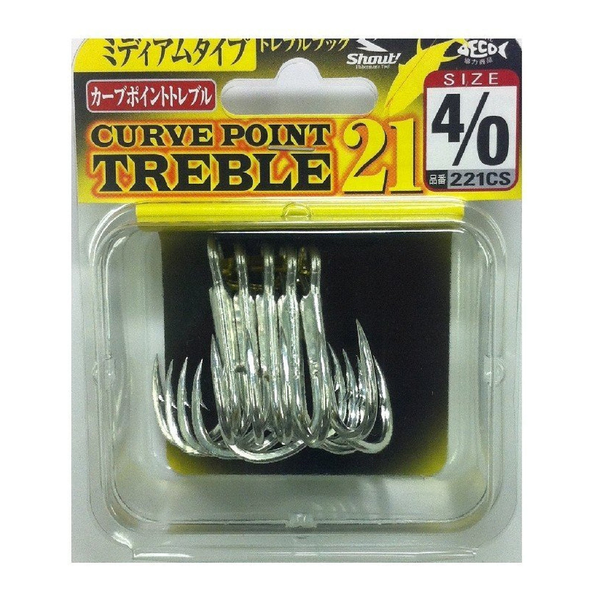 Shout 221CS Curve Point Treble 21 — 4/0