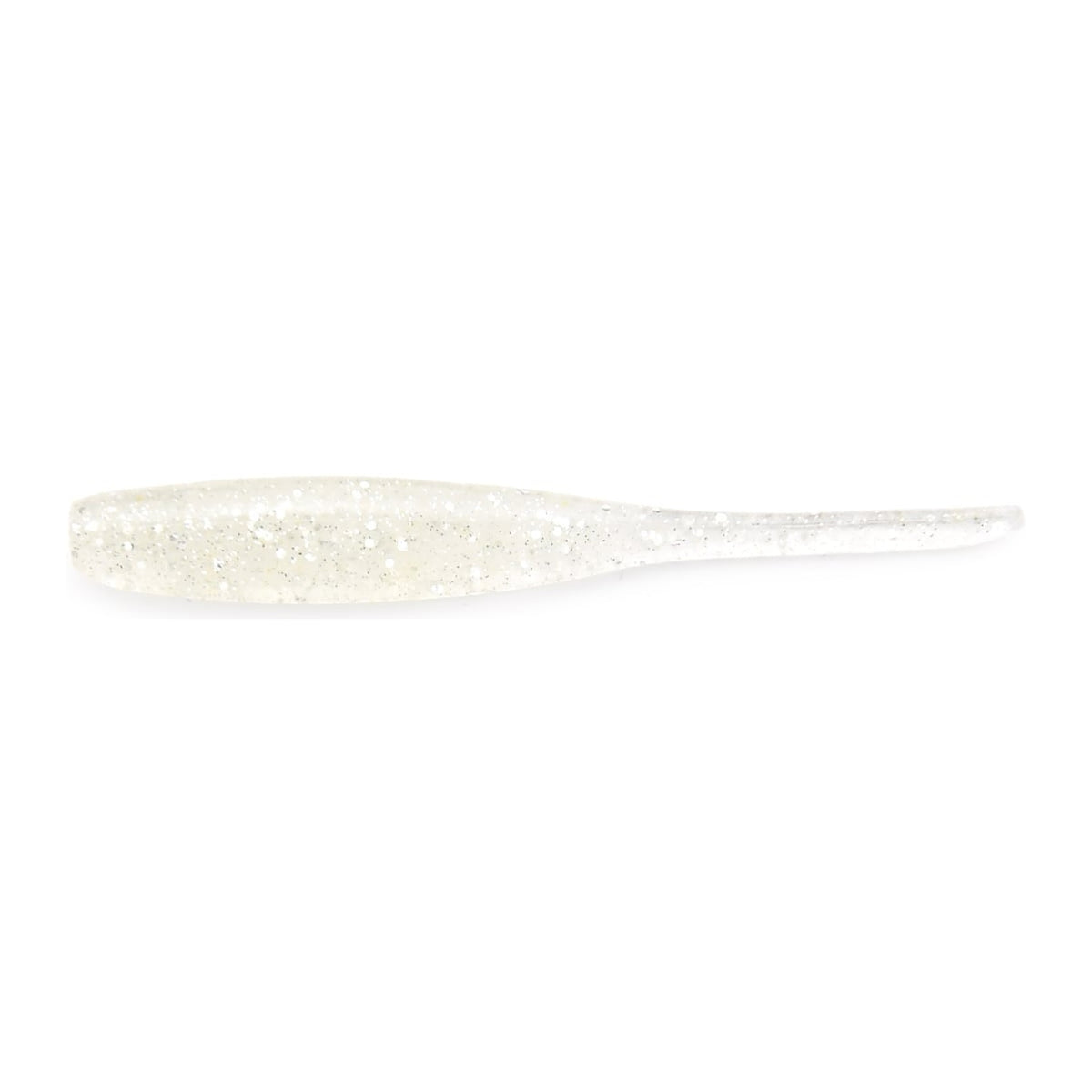 Keitech Shad Impact 2" in 370 Clear Silver Glow — official product photo