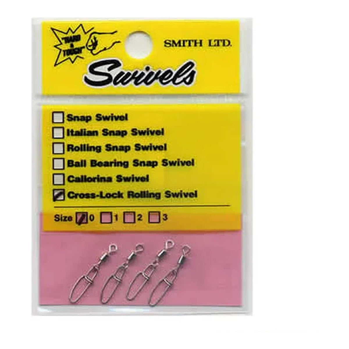 Smith Cross Lock Rolling Swivel — official pack photo