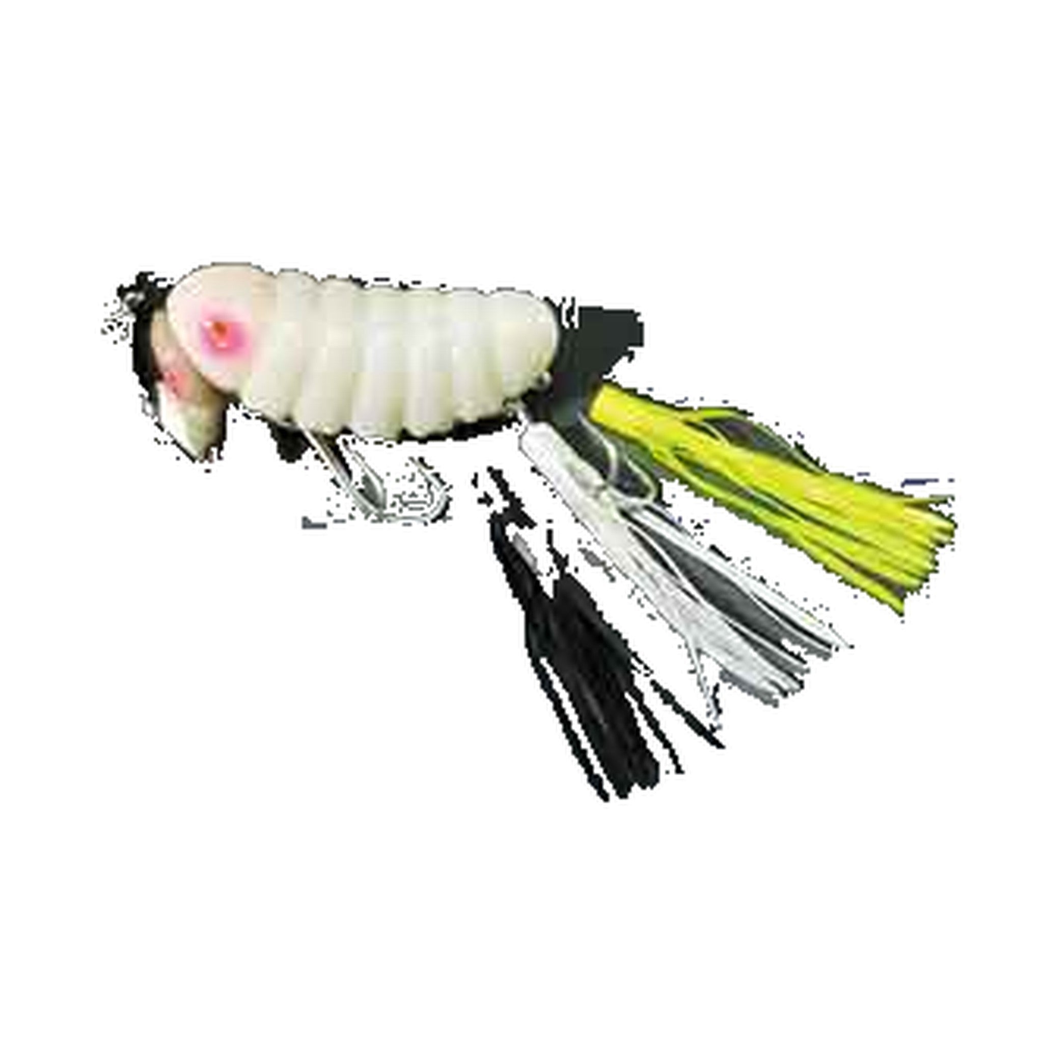Smith Namanchu Option Silicon Flat Rubber - attached to lure