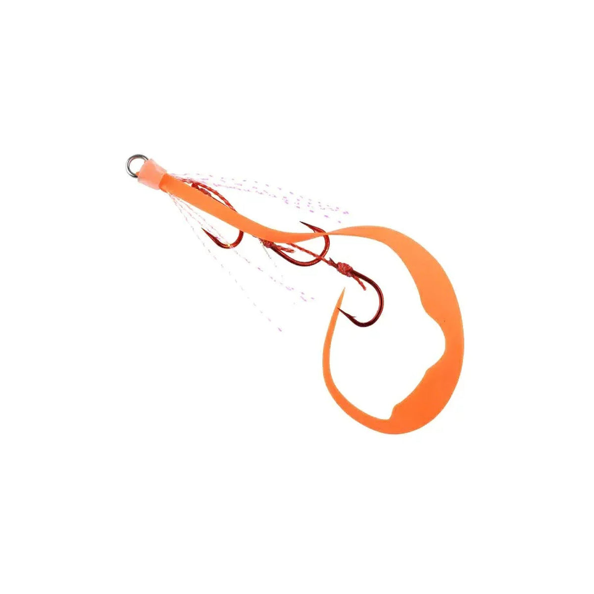Fluorescent Orange / Striped Orange Scale