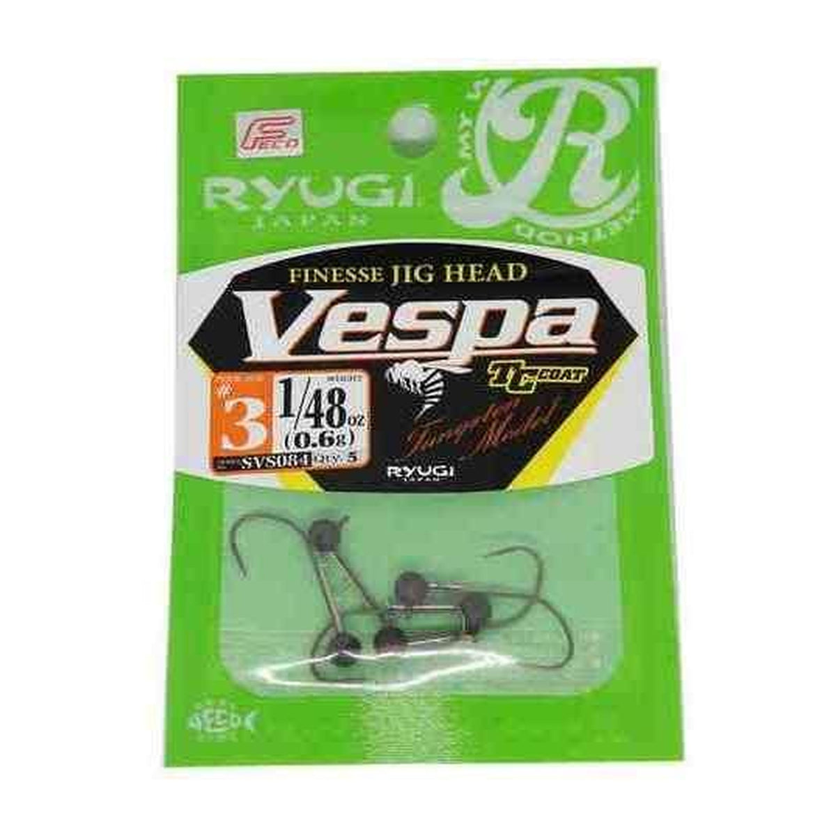 Ryugi Vespa SVS084 finesse jighead — official product photo