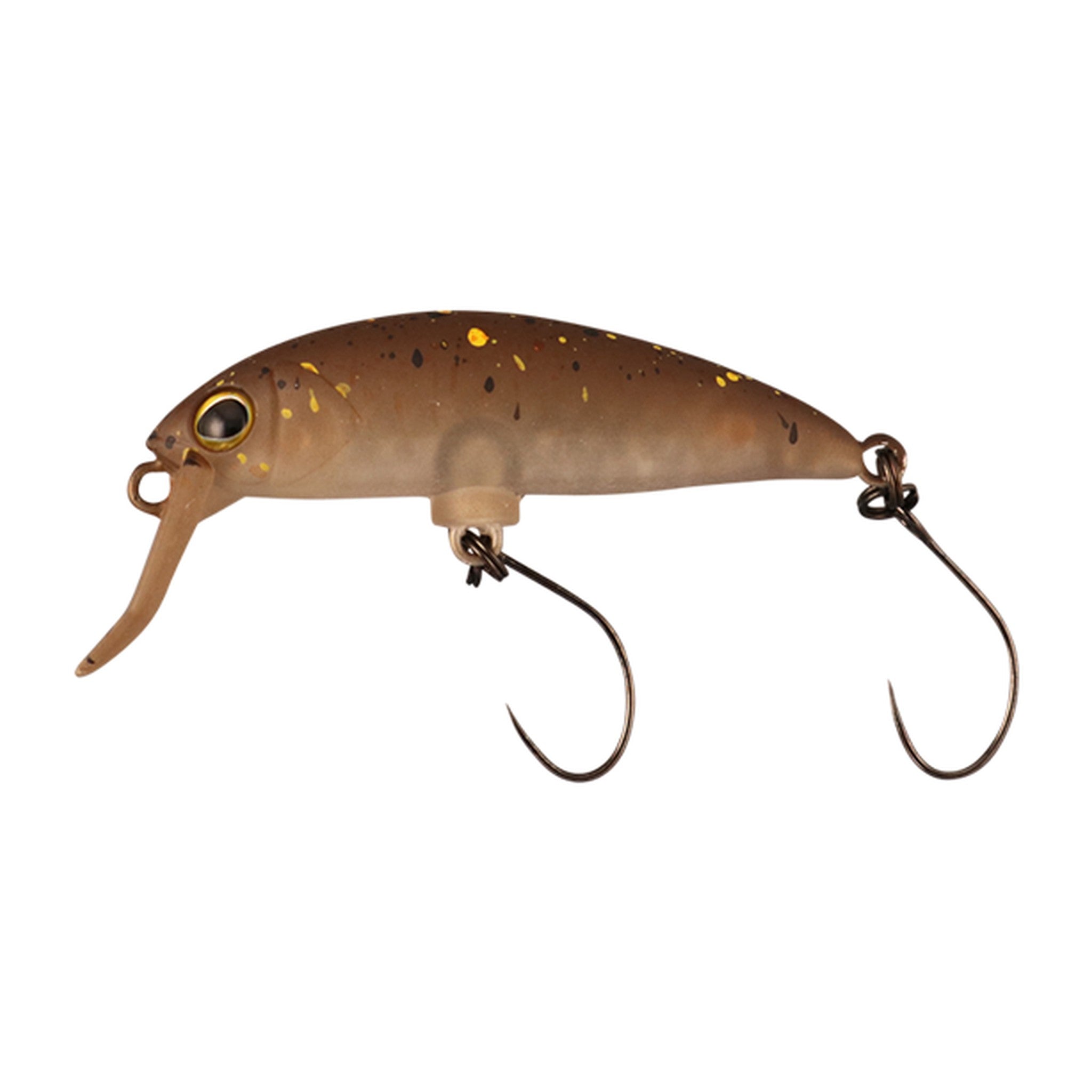 Timon Buriburi Minnow F in End Glow Pellet Brown — official Timon product photo