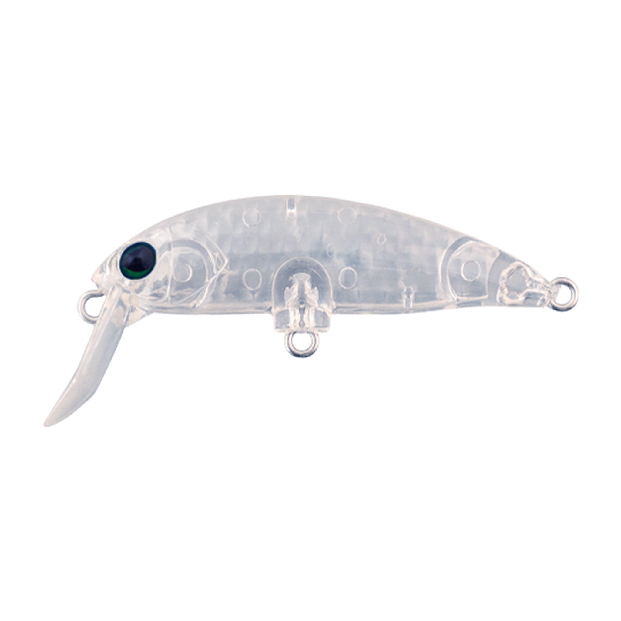 Timon Buriburi Minnow HF Rattle in Clear — official Timon product photo