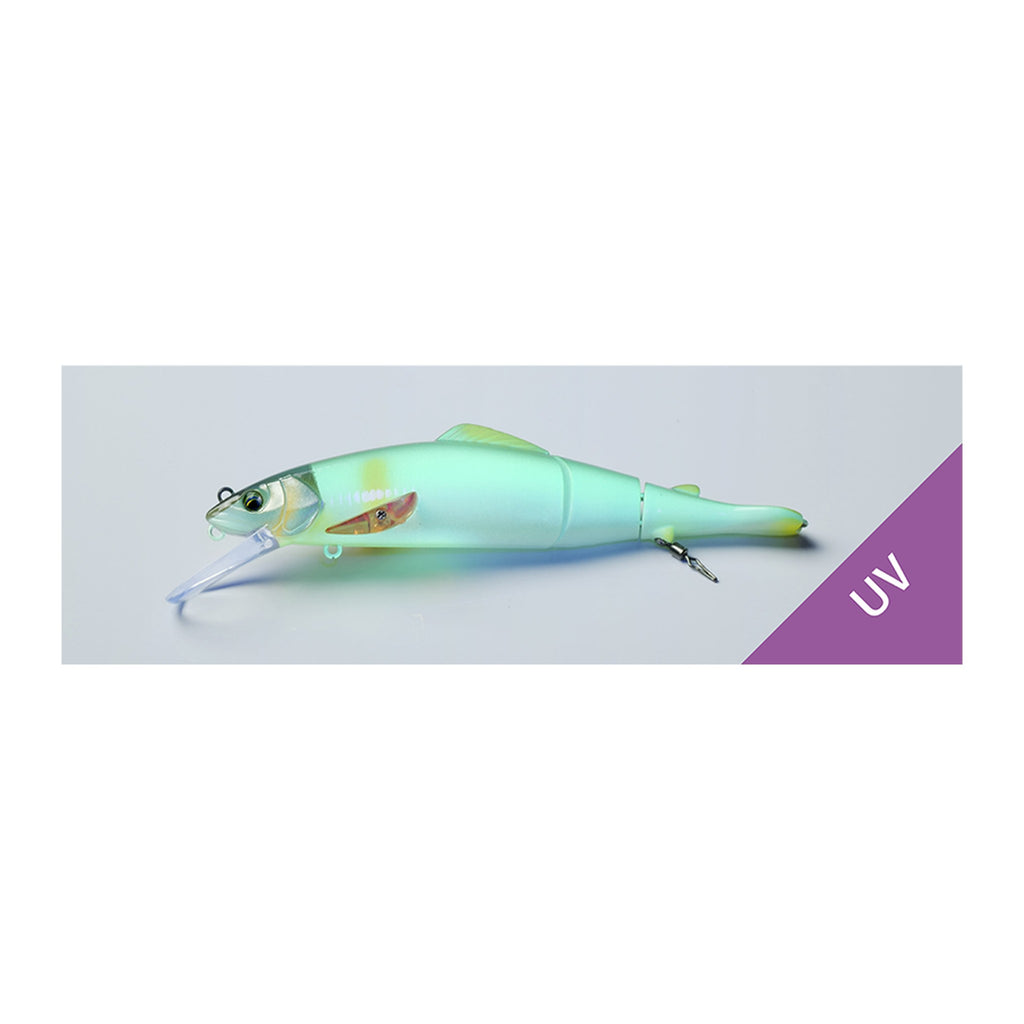 Timon Otori Minnow 104 in UV Flash Ayu — official Timon product photo