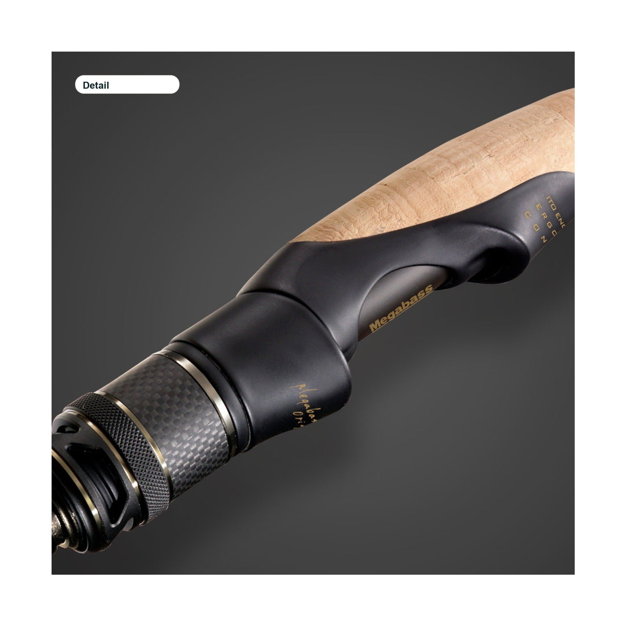 Megabass Levante detail — official Megabass product photo
