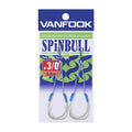 Vanfook FT-4.5 SPiNBULL Flex Twin Assist Super Long 4.5cm — official Vanfook product photo
