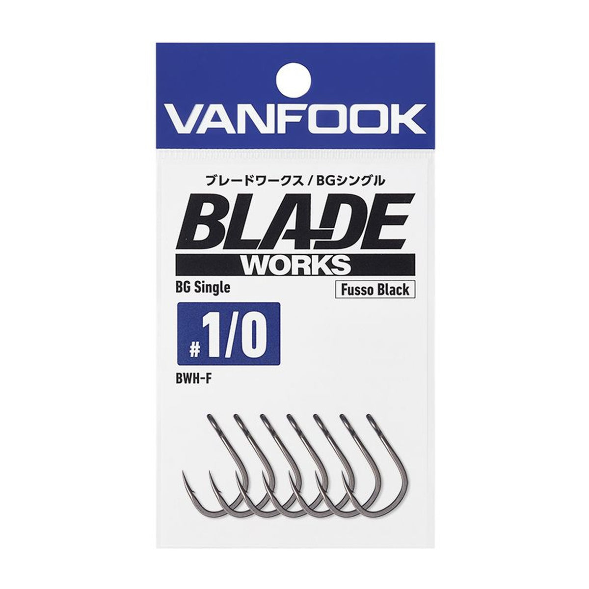 Vanfook BWH-F Blade Works BG Single Fusso Black — official Vanfook product photo